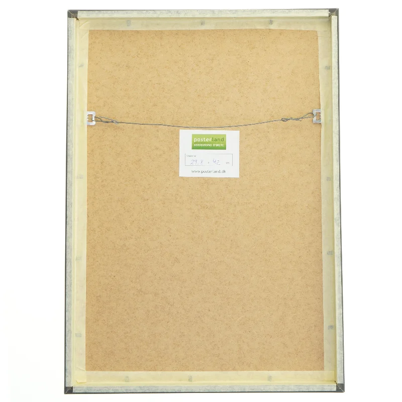 Billederamme med træmotiv fra Posterland (str. 32x44 cm)