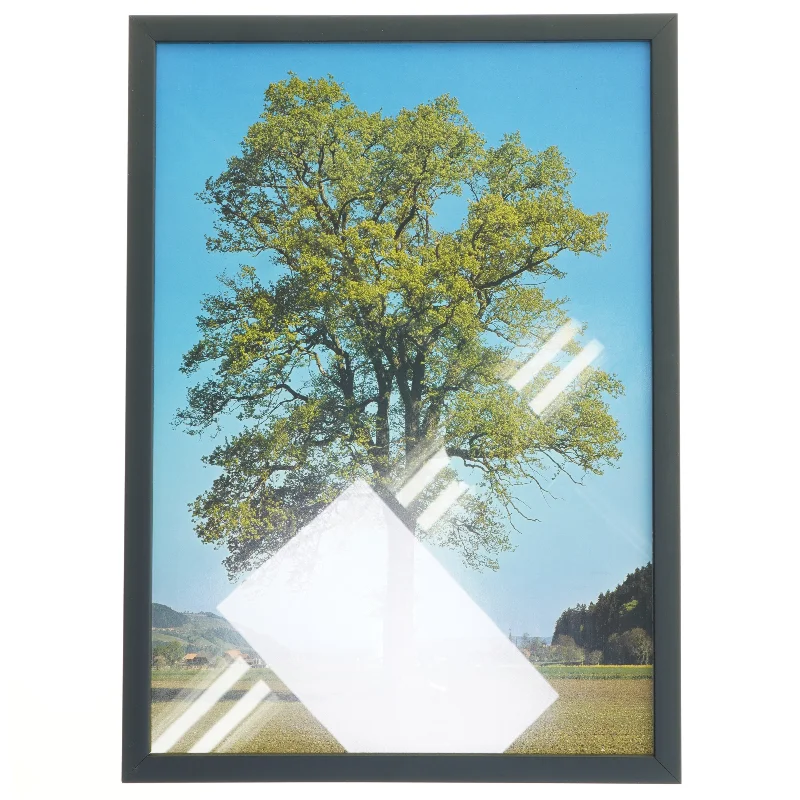 Træbillede i ramme fra Posterland (str. 32x44 cm)