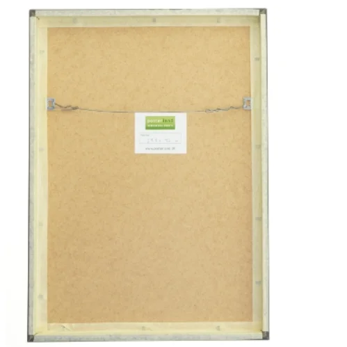 Træbillede i ramme fra Posterland (str. 32x44 cm)