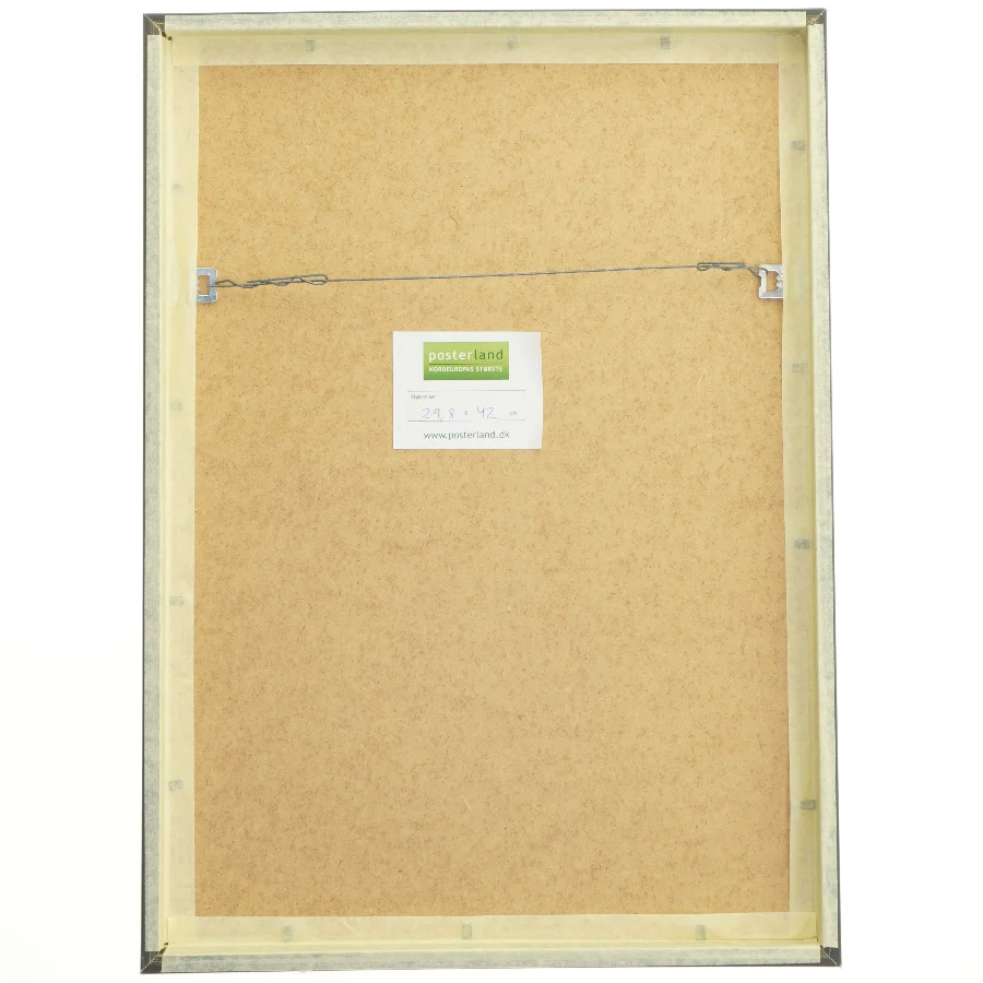 Plakat i sort ramme (str. 29,8x42 cm)