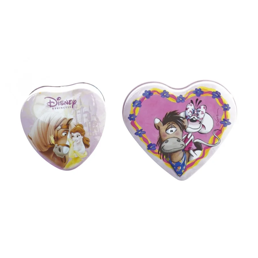 Æsker fra Disney (str. 7 x 7 x 5 cm og 10 x 9 x 3 cm)