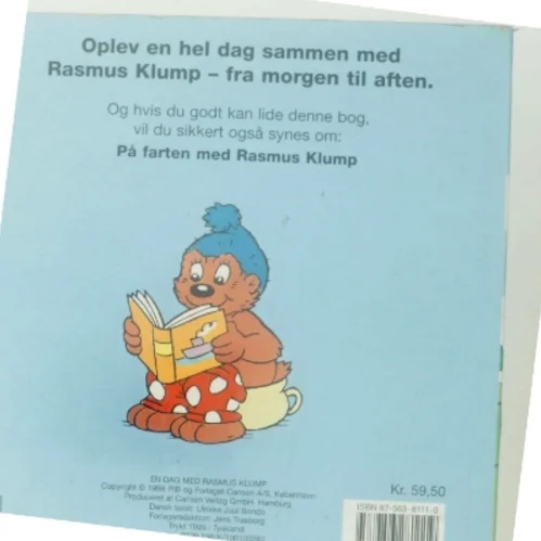 En dag med Rasmus Klump af Ulrikke Juul Bondo (Bog)