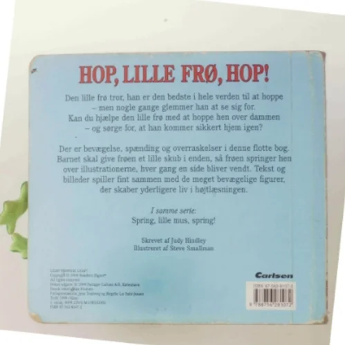 Hop, lille frø, hop! af Judy Hindley (Bog)