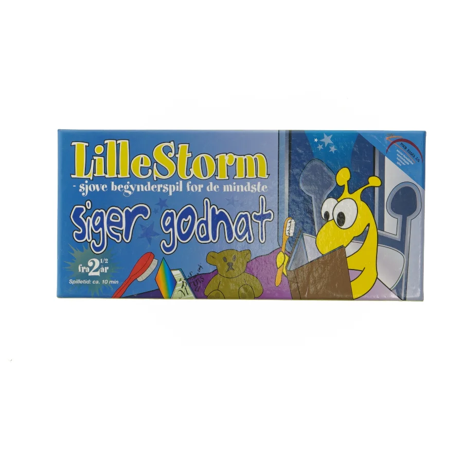 LilleStorm siger godnat spil (str. 25x12 cm)