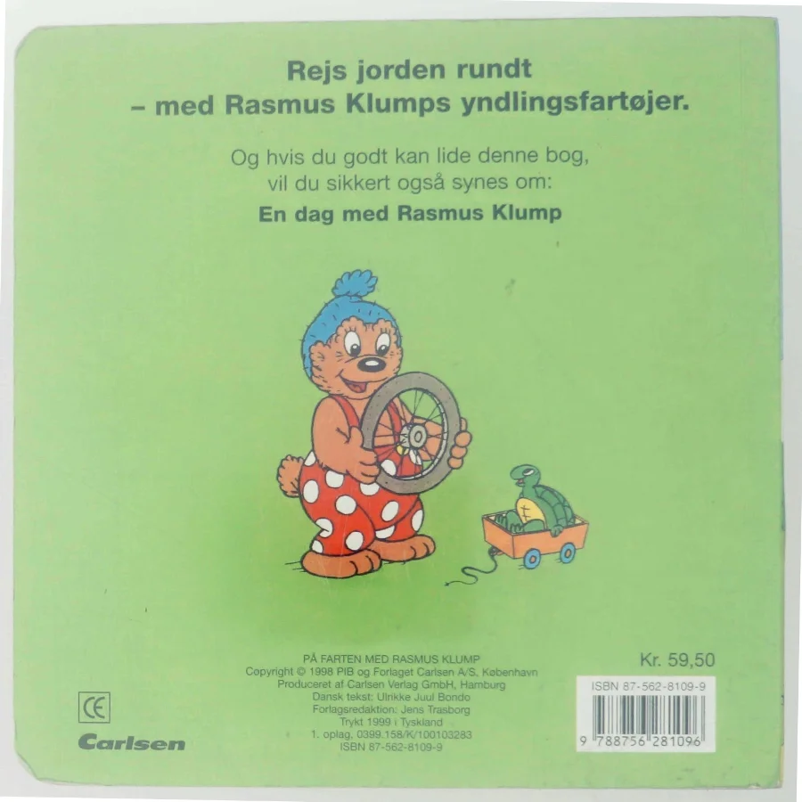 På farten med Rasmus Klump af Ulrikke Juul Bondo (Bog)