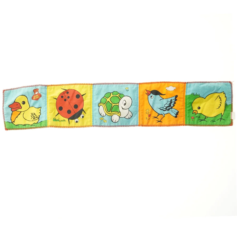 Læringsstof legetøj med dyremotiver fra Baby Buddy (str. 64x12 cm)