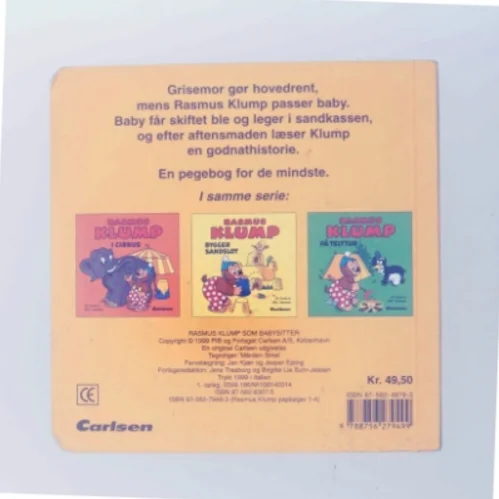 Rasmus Klump bygger sandslot af Carla Hansen (Bog)