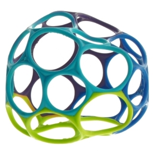 Farverig babybold (str. Ø 10 cm)