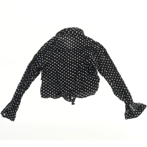 Prikket bluse med lange ærmer fra H&M (str. 140)