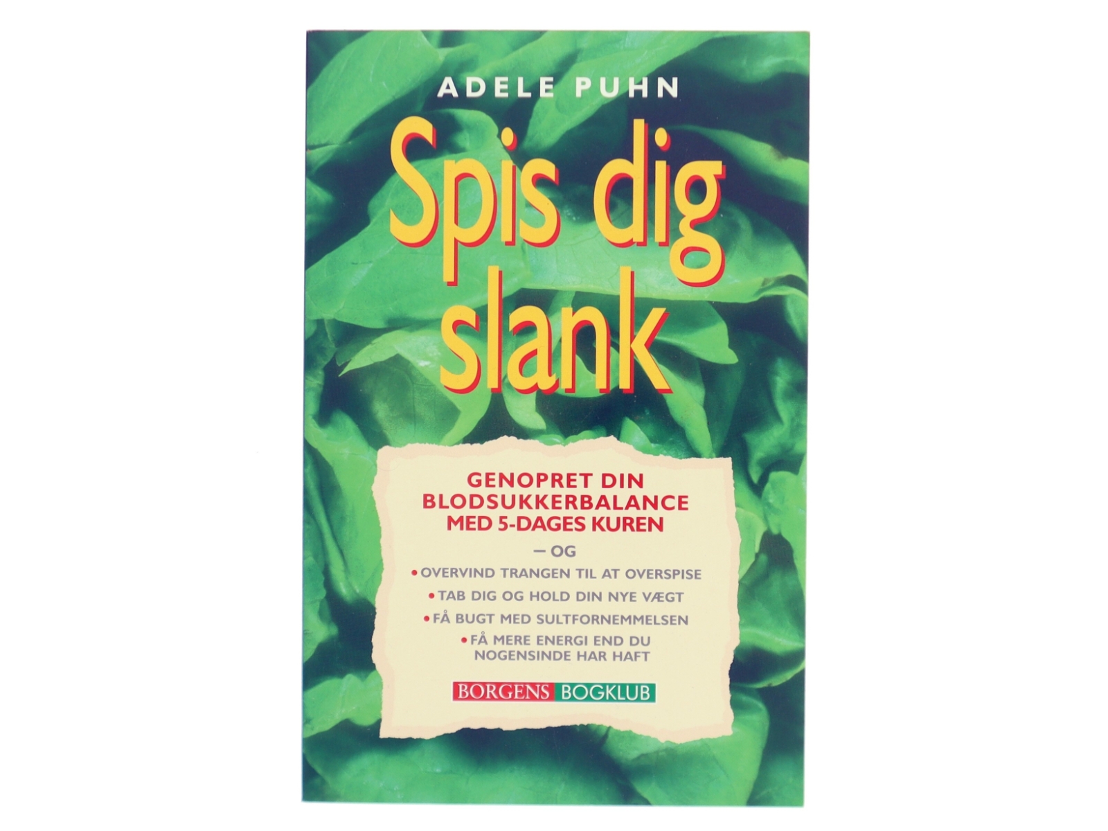 Spis dig slank : genopret din blodsukkerbalance med 5-dages kuren og overvind trangen til at overspise, tab dig og hold din nye vægt, få bugt med sultfornemmelsen, få mere energi end du nogensinde har