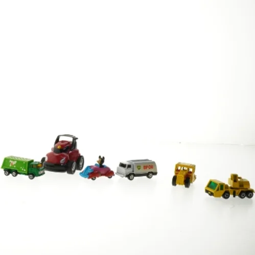 Samling af legetøjsbiler