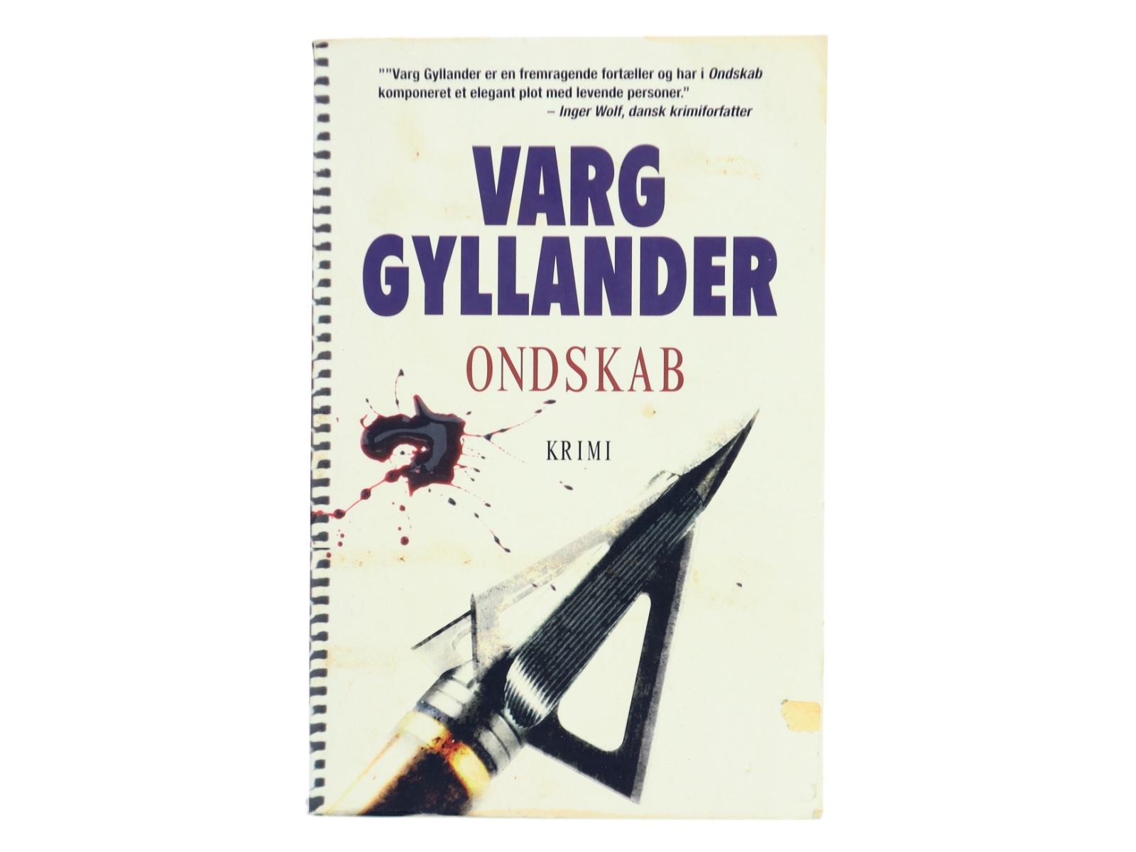 Ondskab af Varg Gyllander (Bog)