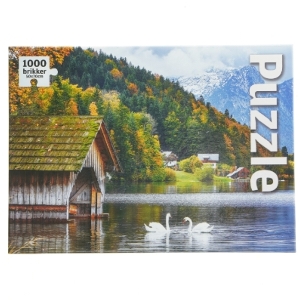 Puslespil med landskab (str. 1000 drikker)