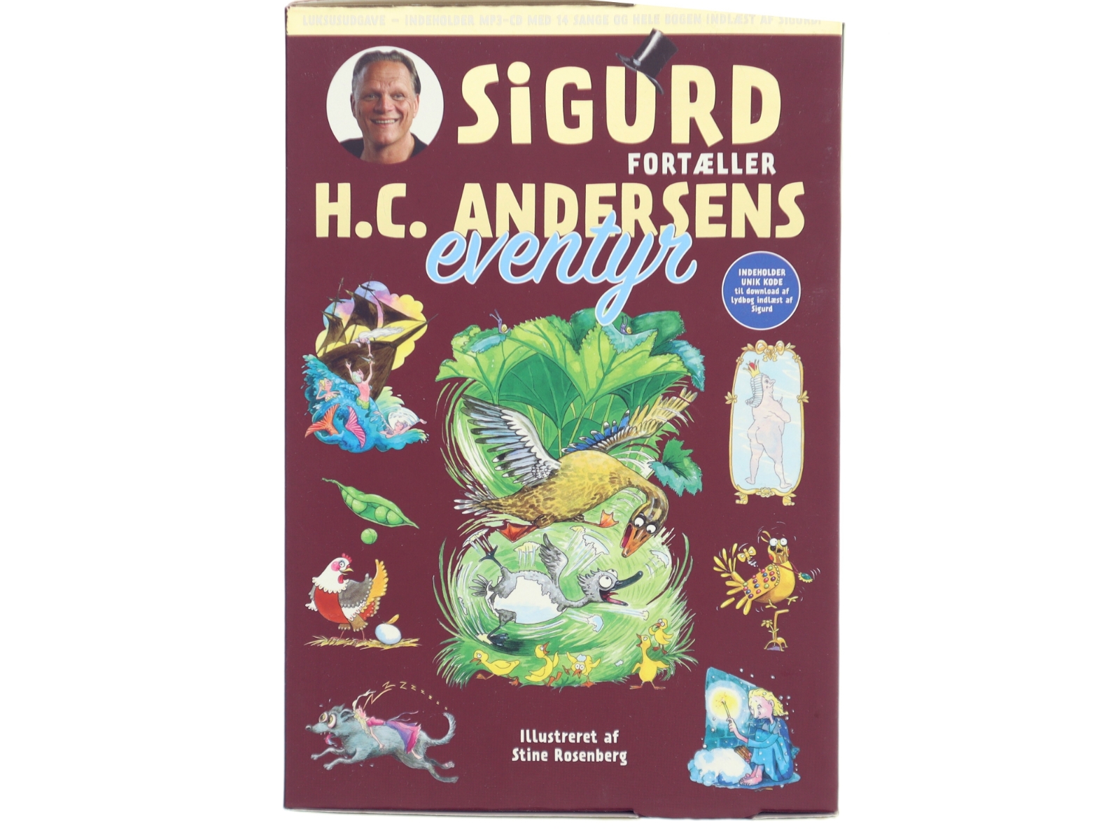 Sigurd fortæller H.C. Andersens eventyr. Bind 1 af Sigurd Barrett (Bog)