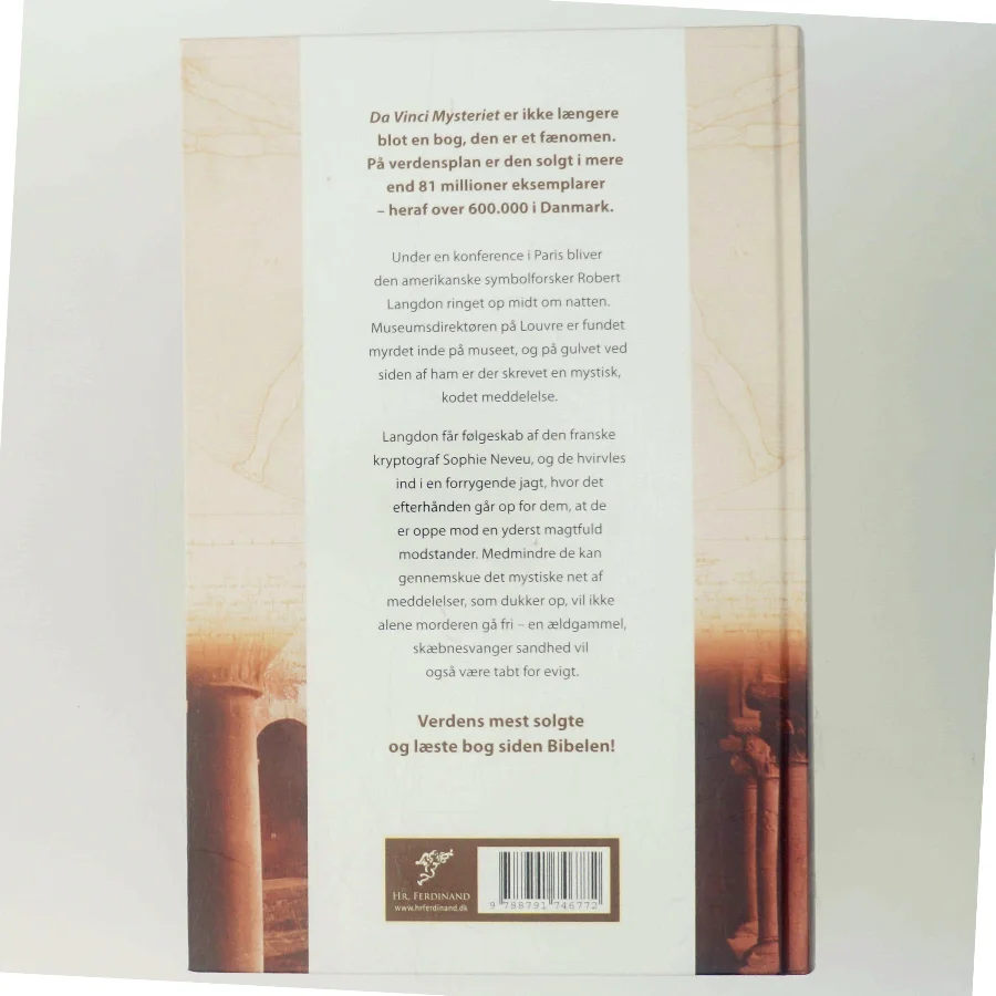 Da Vinci Mysteriet af Dan Brown (Bog)