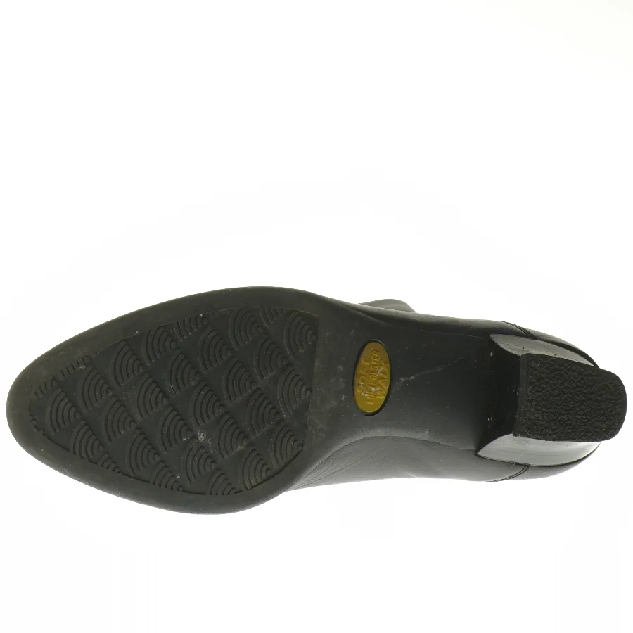 Sort læderstøvler fra Rheinberger (str. 5,5(26cm) )