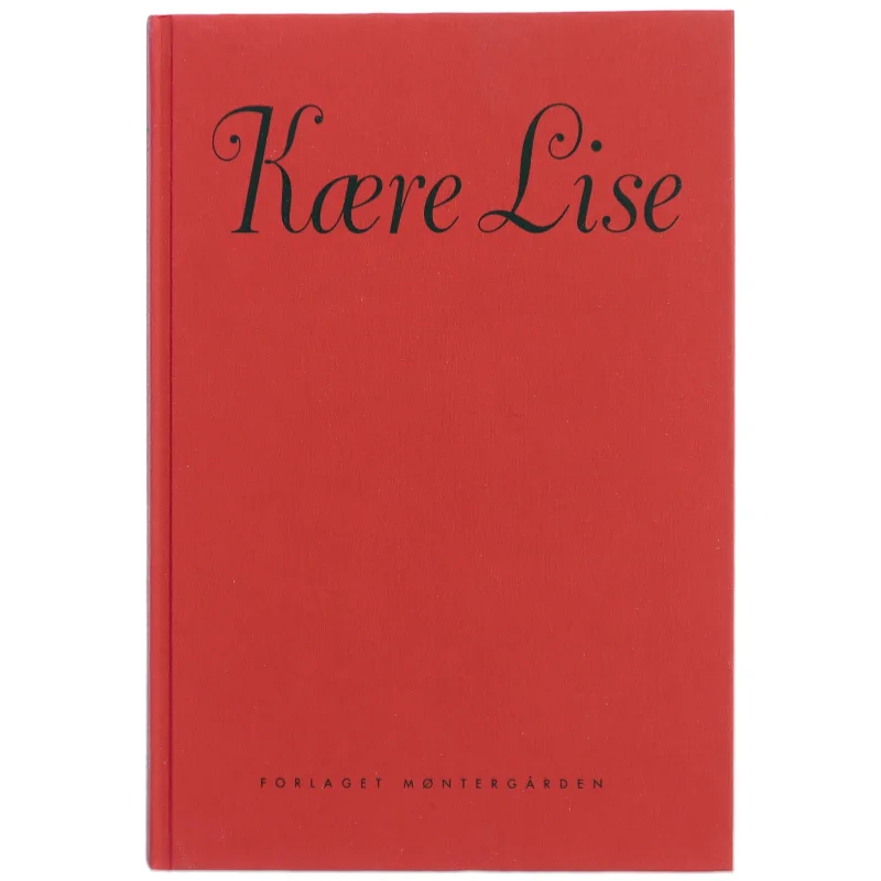 Rød bog 'Kære Lise'