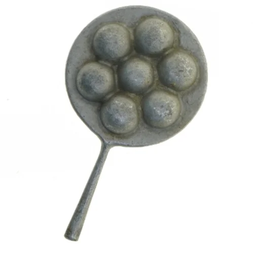 Æbleskivepande (pynt) (str. Ø11 cm)