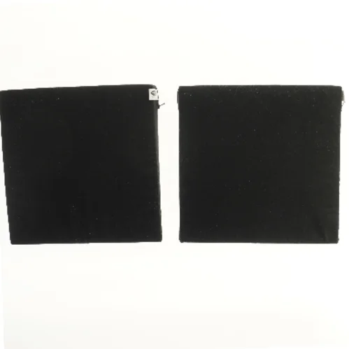 Sorte sædehynder fra Rehaforum Medical (str. 2 styk, 37x36 cm)