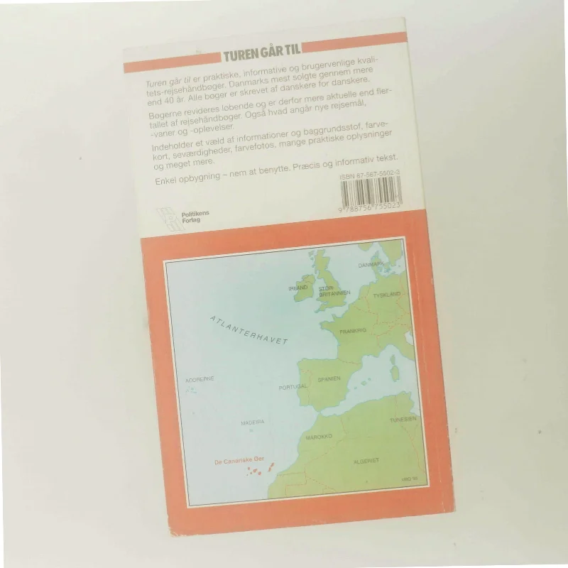 Turen går til De Canariske Øer (Bog)