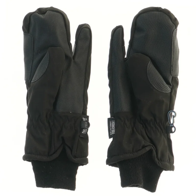 Sort vinter ridehandsker (str. 26,5 cm)