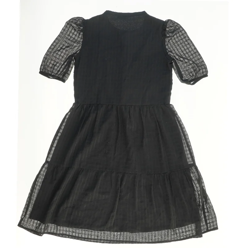 Kjole med transparente ærmer fra Name It (str. 146)