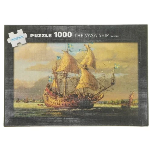 Vasa skibet puslespil 1000 brikker fra Kärnan (str. 1000 brikker cm)