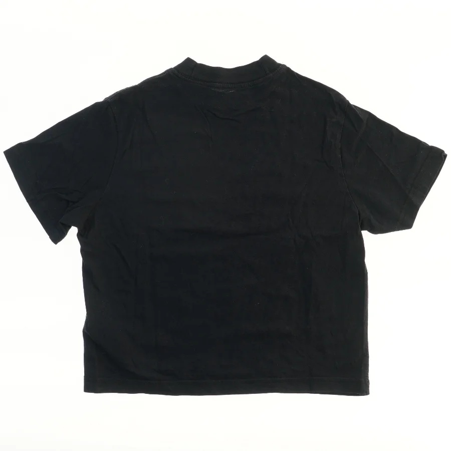 Sort T-shirt med logo fra Nike (str. 140)