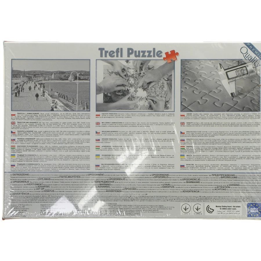 Puslespil med 1000 brikker fra Trefl (str. 1000 brikker cm)