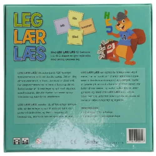 Leg Lær Læs sæt (str. 27x27 cm)