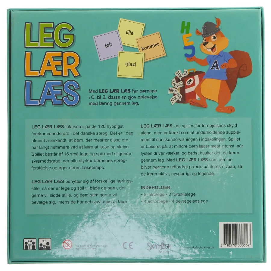 Leg Lær Læs sæt (str. 27x27 cm)