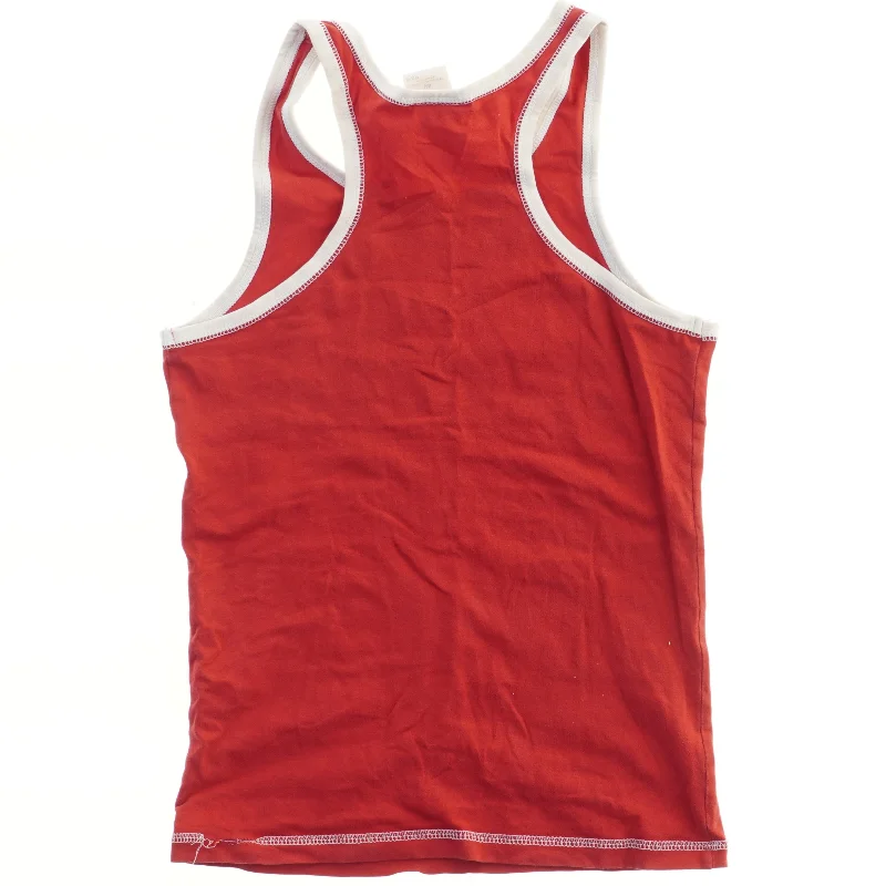 Rød tanktop med Snoopy fra H&M (str. 158)