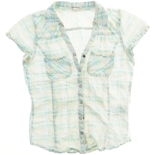 Kortærmet ternet skjorte fra H&M (str. 170)