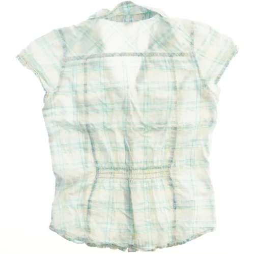 Kortærmet ternet skjorte fra H&M (str. 170)