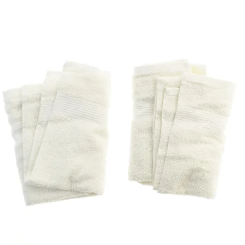 Hvide Mor-håndklæder, sæt af 2 