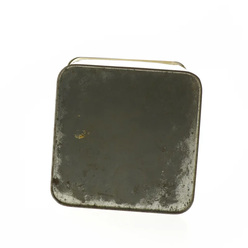 Retro dåse af metal fra AVO (str. 17x13x13 cm)