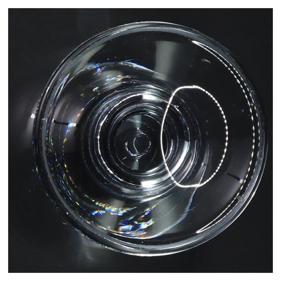 Vin- eller ølglas (str. Ø 9 cm længde 16,5 cm)
