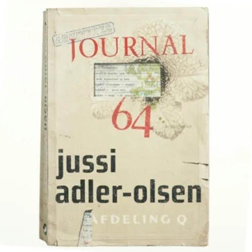 Journal 64 : krimithriller af Jussi Adler-Olsen (Bog)