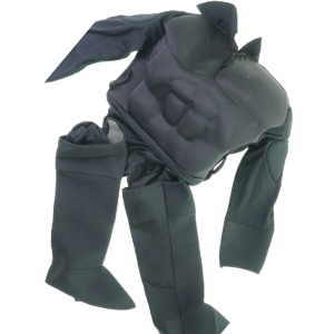 Zorro kostume (og ternet ninja) fra Er Ubi Es (str. Medium)