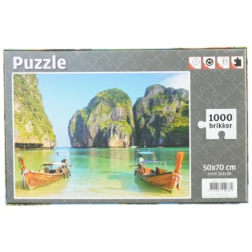 Puslespil, 1000 fra One Play (str. 35 x 22 cm)