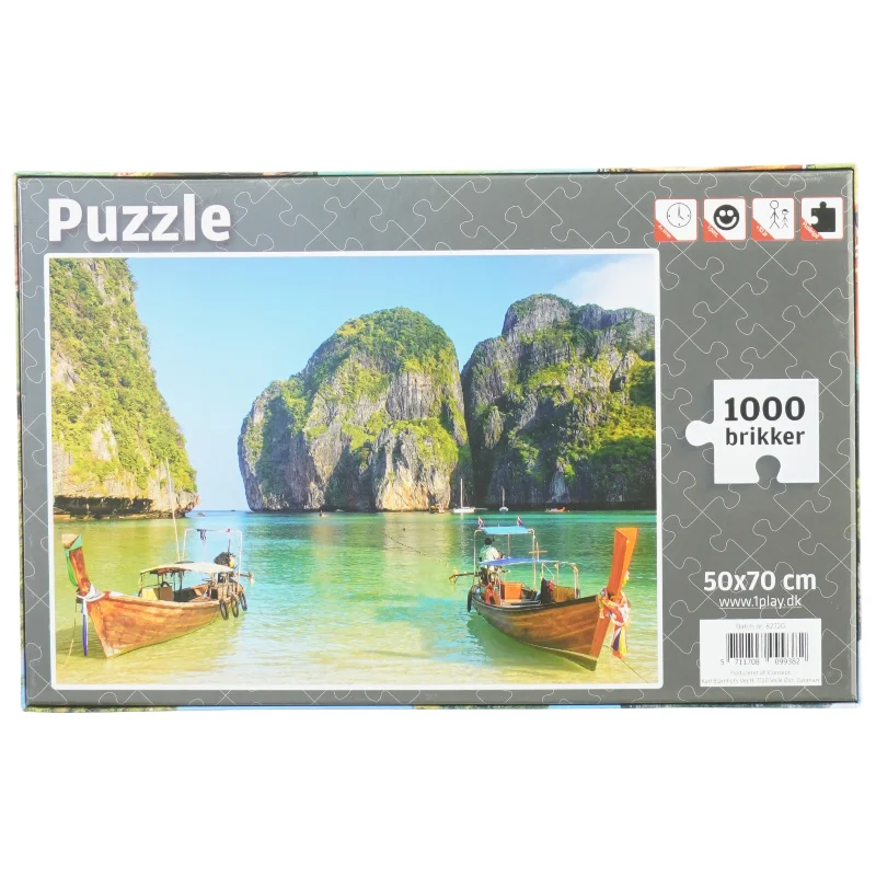 Puslespil, 1000 fra One Play (str. 35 x 22 cm)