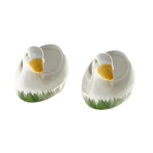 Ænder porcelænsfigurer (str. Ø 9,5xØ6x6,5 cm)