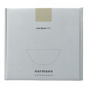 Line Bowl slål fra Normann Copenhagen (str. Ø15 cm)