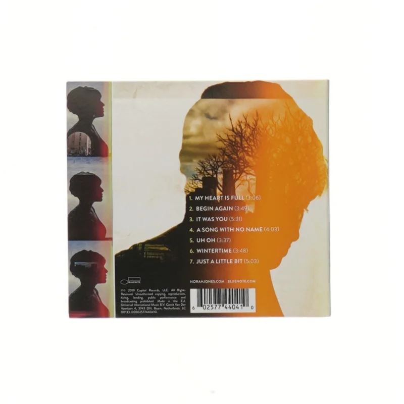 Norah Jones 'Begin Again' CD fra Norah Jones (str. 14x12,5 cm)