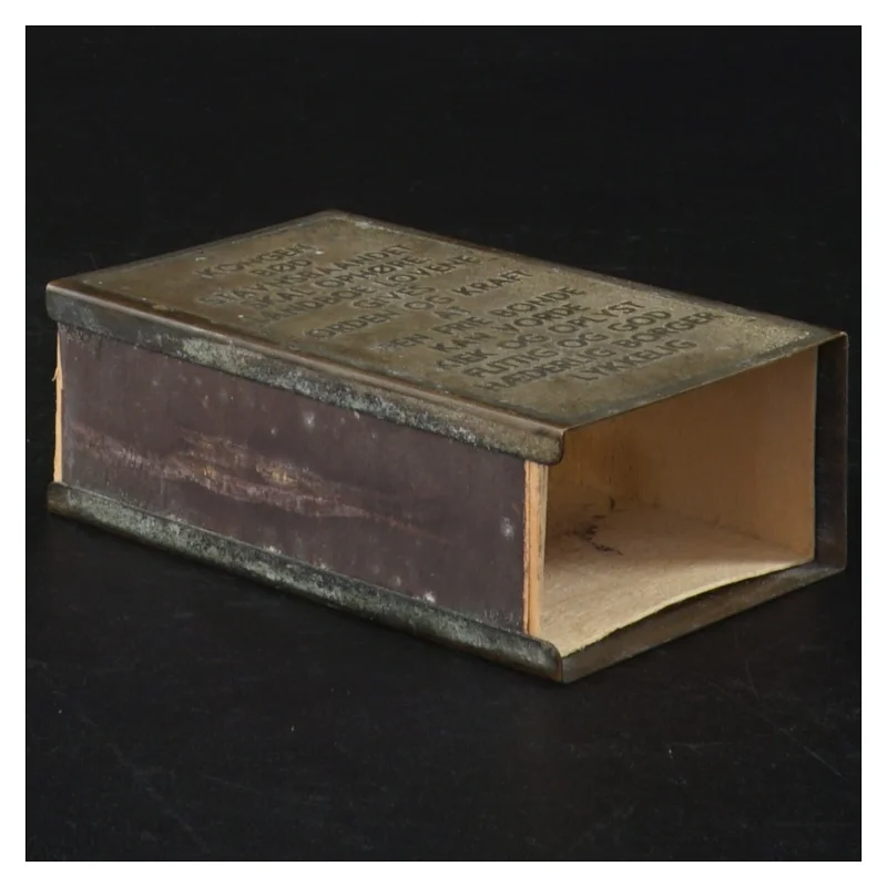 Tændstiksæskeholder (str. 10 x 6 cm)
