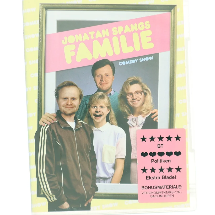 Jonatan Spangs Familie DVD fra Nordisk Film