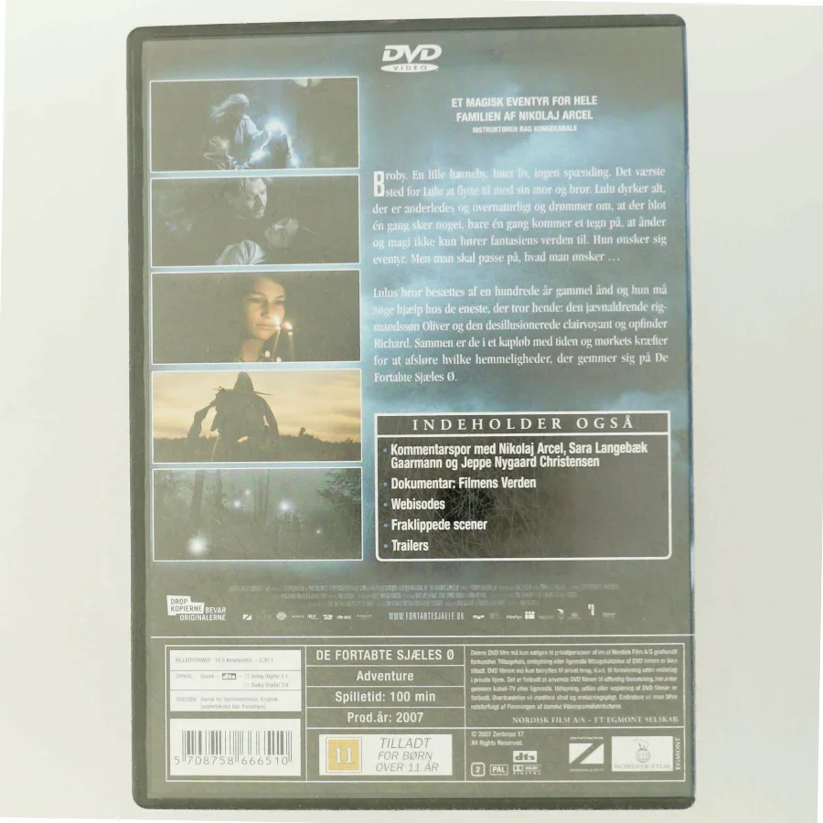 De Fortabte Sjæles Ø (DVD)