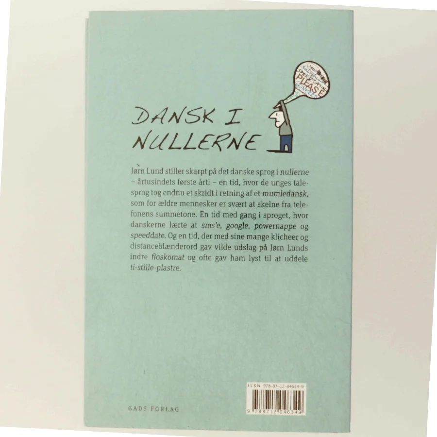 Dansk i nullerne : 50 sproglige diagnoser af Jørn Lund (f. 1946) (Bog)