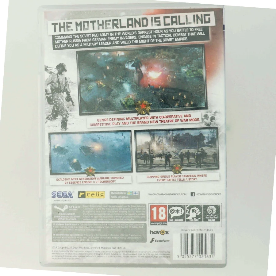 Company of Heroes PC spil fra SEGA