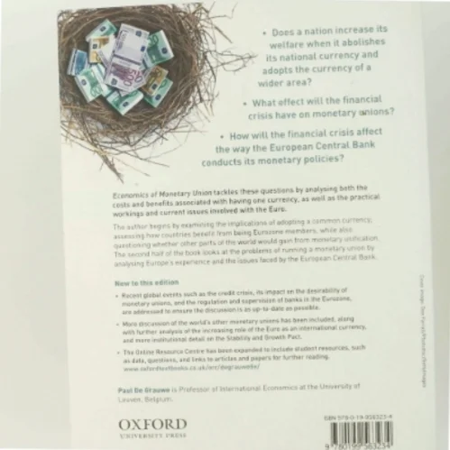 Economics of monetary union af Paul de Grauwe (Bog)